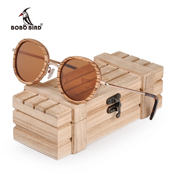 BOBO BIRD Polarized Wood Sun