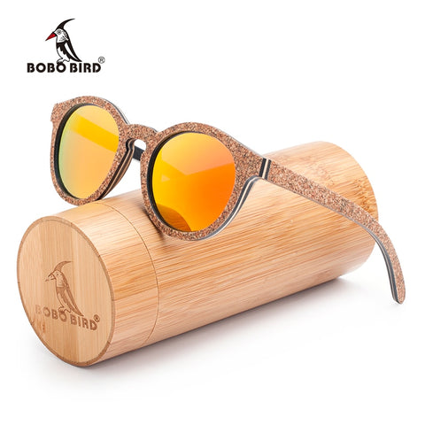 BOBO BIRD gafas de sol mujer New Original Wood Sunglasses